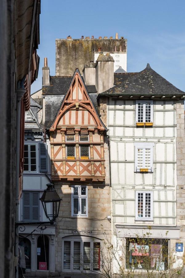 Agreable Studio En Plein Coeur De Quimper Apartment Bagian luar foto